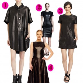 Editor’s Pick: Leather Dresses