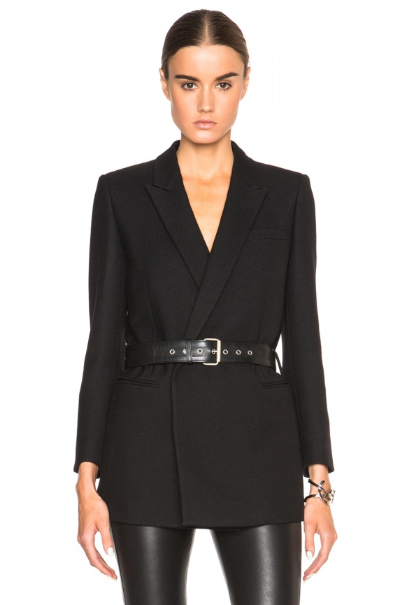 Saint Laurent Belted Blazer