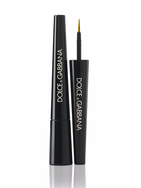 gold baroque eyeliner