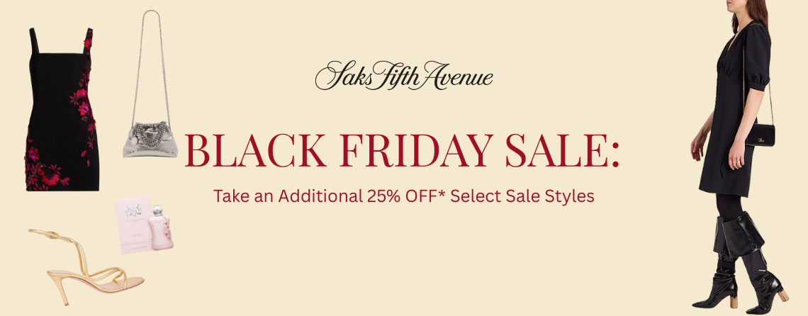 Saks Fifth Avenue Black Friday Sale